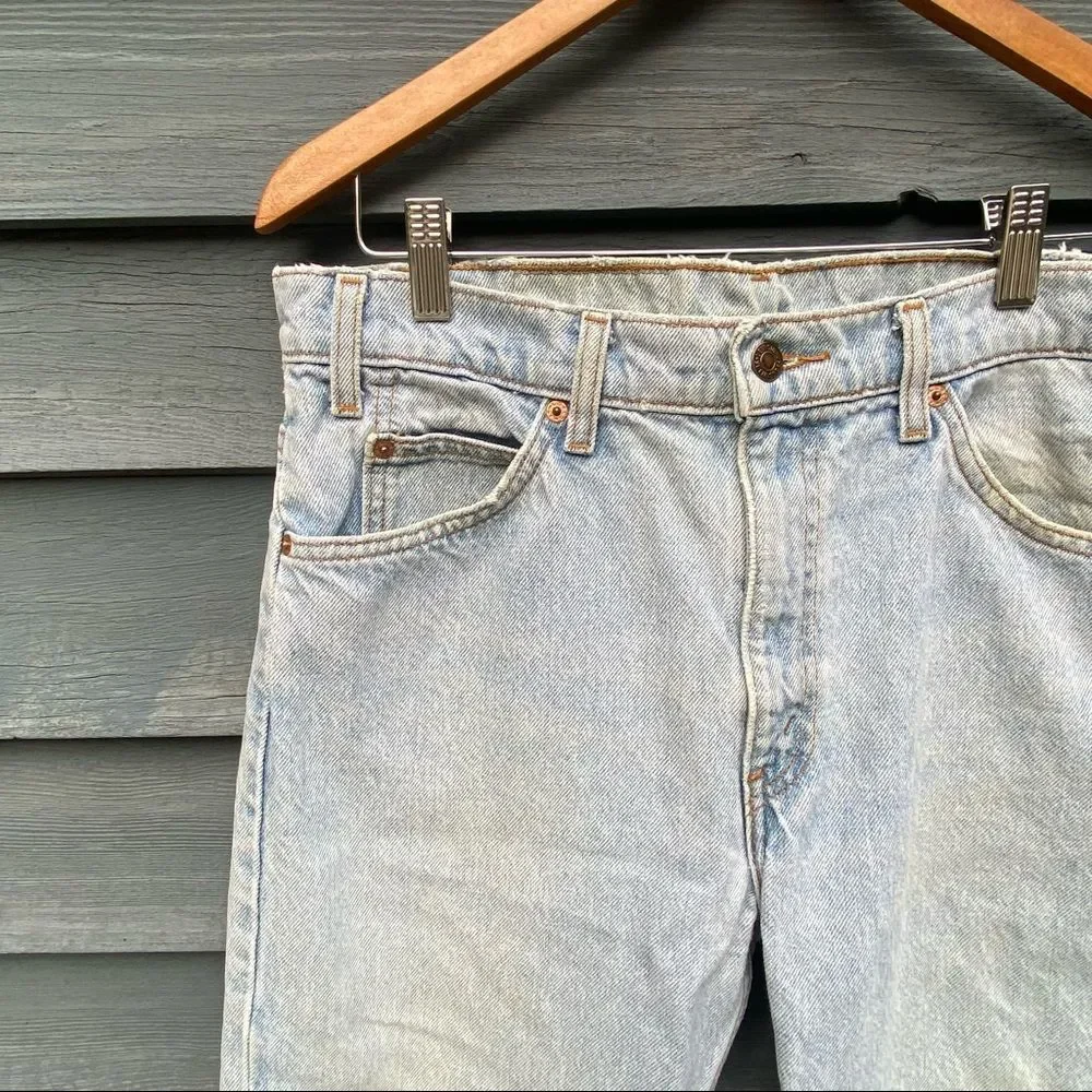 Levi’s Men’s Vintage 505 orange tab jeans 33x39